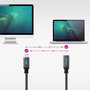 Nanocable Cable Prolongador USB-C 3.2 Gen2x2 20Gbps 100W 0,5 m Negro