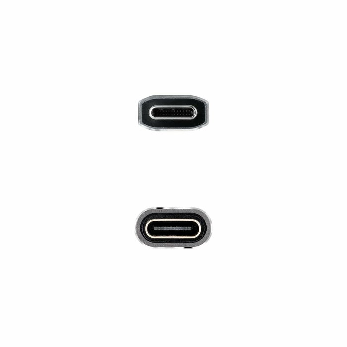 Nanocable Cable Prolongador USB-C 3.2 Gen2x2 20Gbps 100W 0,5 m Negro Nanocable Cable Prolongador USB-C 3.2 Gen2x2 20Gbps 100W 0,5 m Negro