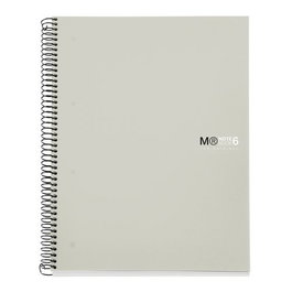 Bloc Miquelrius The Original Notebook 6 Micro.Tapa Pp A5 150H 70G Cuadric.5X5 Gris (Set de 5)