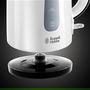 Russell Hobbs 25070-70 Hervidor My Breakfast Color Hielo Blanco Negro Medianoche