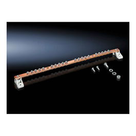 Rittal Barra de tierra TS horizontal Cobre 5x450mm B15mm