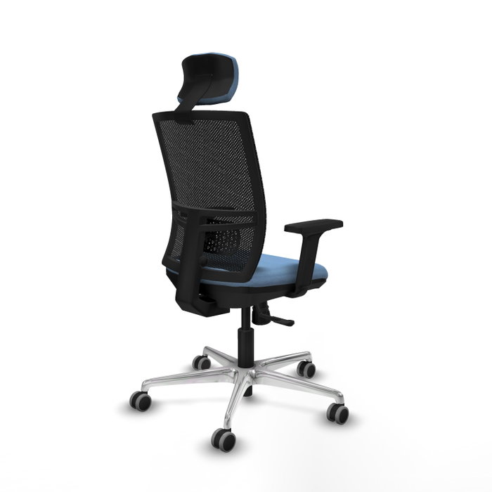 PIQUERAS Y CRESPO Silla de oficina Yunquera Azul cielo y Negro PIQUERAS Y CRESPO Silla de oficina Yunquera Azul cielo y Negro