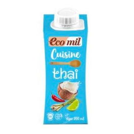 Ecomil Bebida de Coco Thai para Cocina 200ml Bio