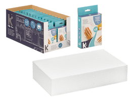 Arte Regal Set 2 Esponjas Mágicas 10x16x3cm Melamina Blanco (Set de 26)