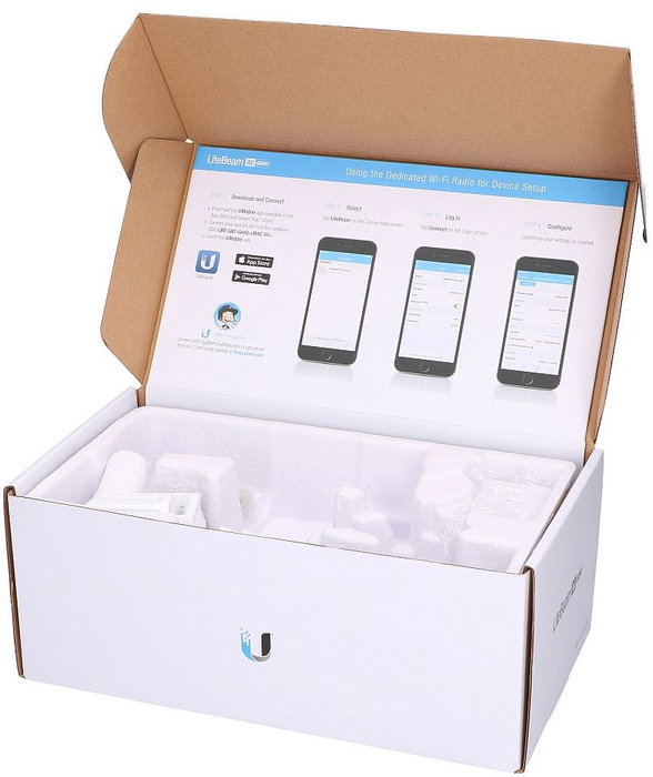Ubiquiti LiteBeam AC Gen2 LBE-5AC-GEN2 Blanco