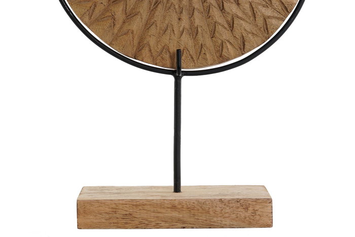 DKD Home Decor Decoracion Romantico Marron Mango y Hierro 9 x 47 x 32 cm