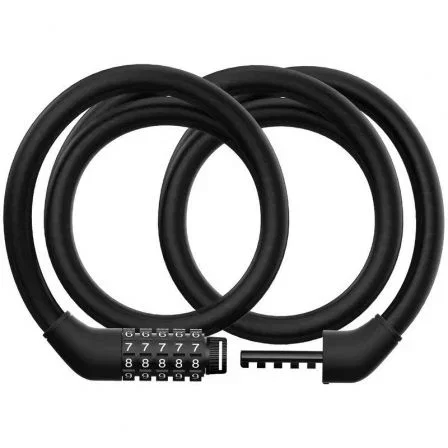Xiaomi Candado con combinación de 5 dígitos para patinete eléctrico, cable de seguridad
