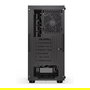 Endorfy Ventum 200 Air TG Negra Torre PC con Ventana de Vidrio Templado y Panel Frontal de Malla para Óptimo Flujo de Aire