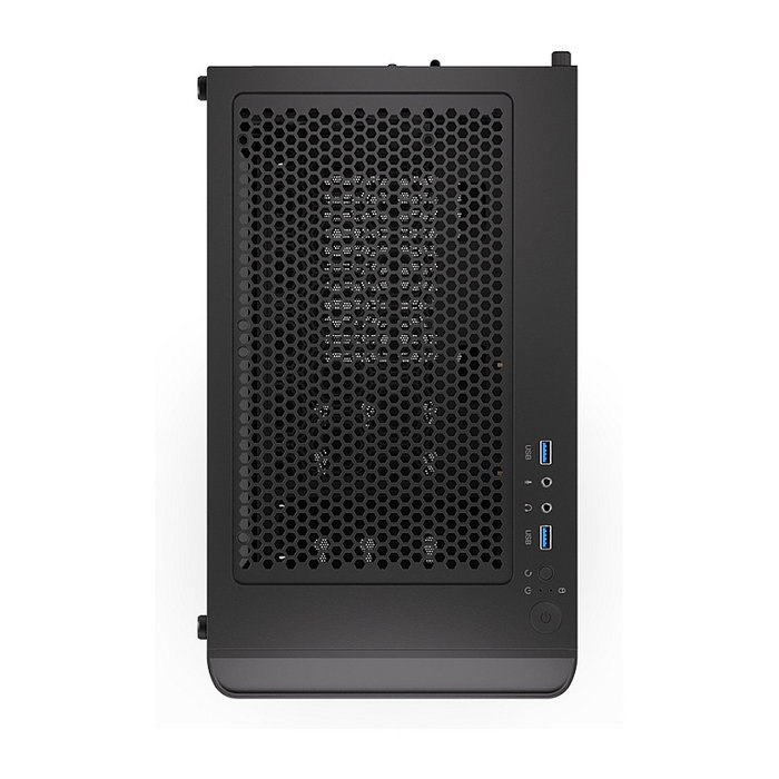 Endorfy Ventum 200 Air TG Negra Torre PC con Ventana de Vidrio Templado y Panel Frontal de Malla para Óptimo Flujo de Aire