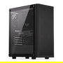 Endorfy Ventum 200 Air TG Negra Torre PC con Ventana de Vidrio Templado y Panel Frontal de Malla para Óptimo Flujo de Aire