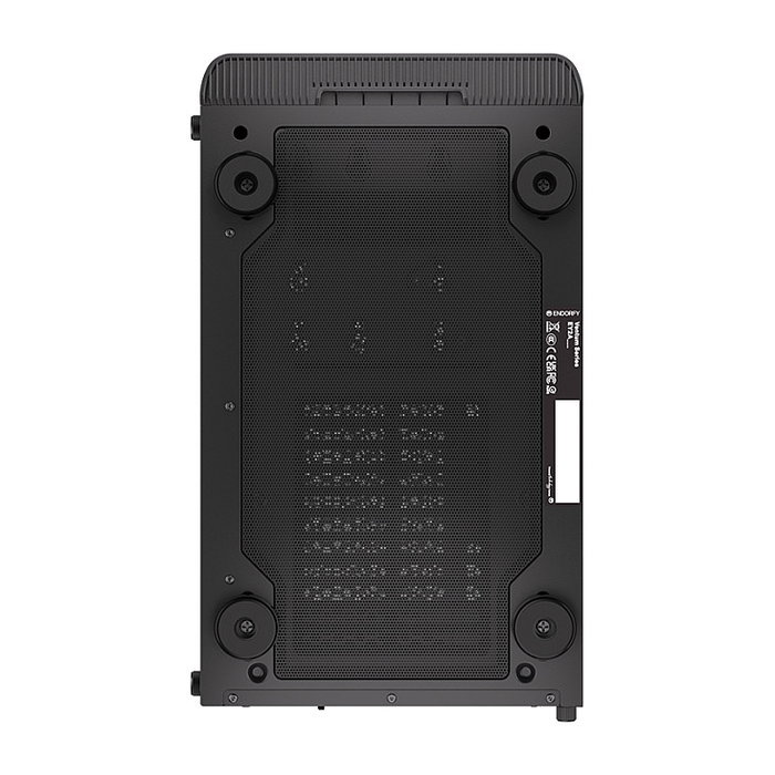 Endorfy Ventum 200 Air TG Negra Torre PC con Ventana de Vidrio Templado y Panel Frontal de Malla para Óptimo Flujo de Aire