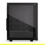 Endorfy Ventum 200 Air TG Negra Torre PC con Ventana de Vidrio Templado y Panel Frontal de Malla para Óptimo Flujo de Aire