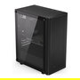 Endorfy Ventum 200 Air TG Negra Torre PC con Ventana de Vidrio Templado y Panel Frontal de Malla para Óptimo Flujo de Aire