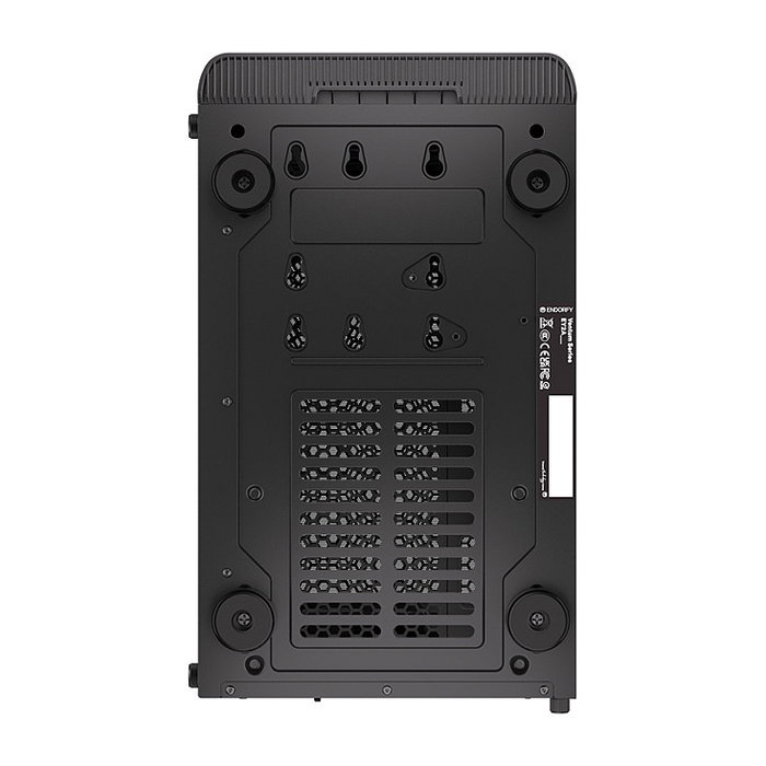 Endorfy Ventum 200 Air TG Negra Torre PC con Ventana de Vidrio Templado y Panel Frontal de Malla para Óptimo Flujo de Aire