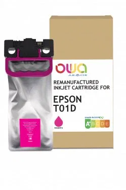 Armor Cartucho de Tinta Compatible Magenta K20934OW para Epson WF-C 529R DTW, WF-C 570 Series, WF-C 579R DTWF (C13T01D300) - 1 Unidad