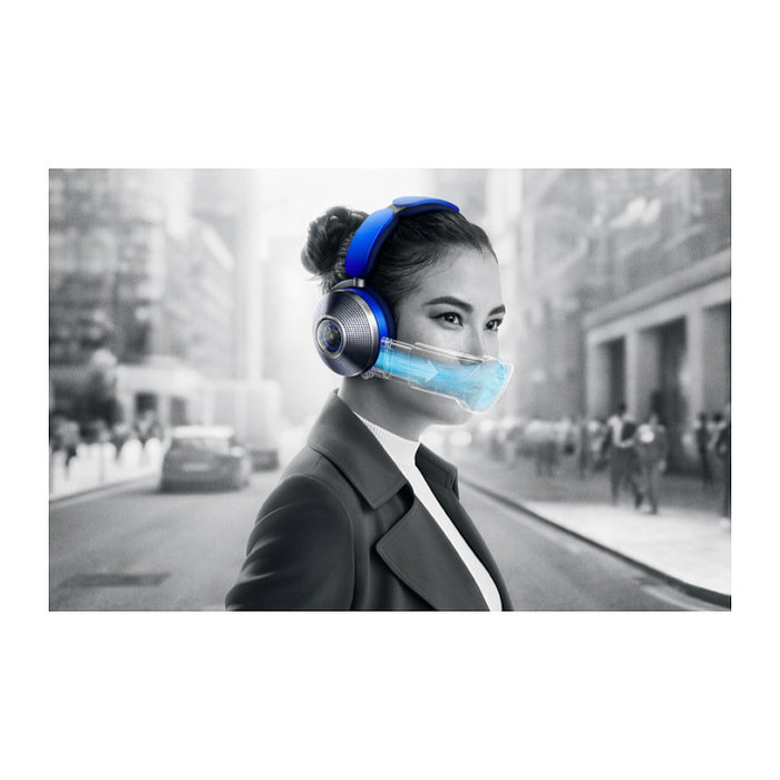 Dyson Auriculares con Cancelación de Ruido Activo Zone Ultrablau/Preußischblau
