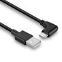 LINDY Cable USB 2.0 USB A a USB C 1 m Negro