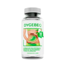 BEQUISA Dygebeq 60 Cápsulas Probiótico Plantas Apoyo Digestivo Tracto Intestinal Digestión