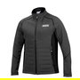 Sparco Chaqueta Softshell S01363GRNR4XL Gris-Negro Talla XL Resistente Al Viento Y Al Agua Con Forro Polar