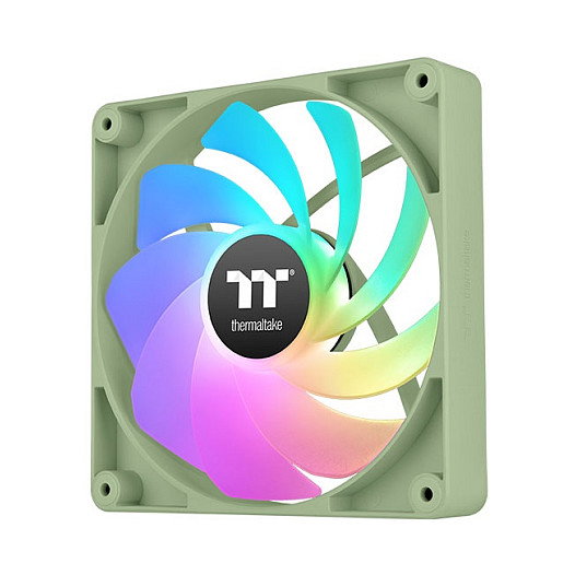 Thermaltake CT120 ARGB Reverse Matcha Green Pack de 2 Ventiladores de 120 mm