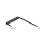 DeLOCK Cable telefónico espiral RJ11 a RJ45 de 1 m, Negro