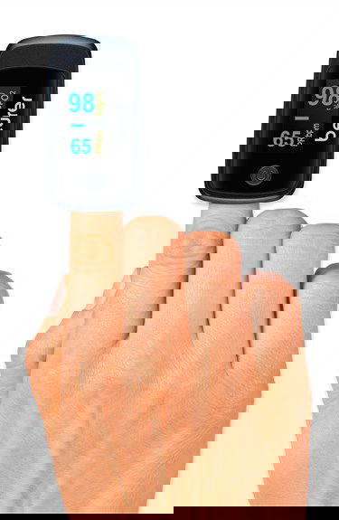 Beurer Pulsioxímetro PO-45 para Medición de Oxígeno en Sangre y Frecuencia Cardíaca, Ideal para Deporte en Altura