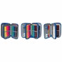 CYP BRANDS Plumier Atlético de Madrid Triple 12x6x20cm con 3 Pisos