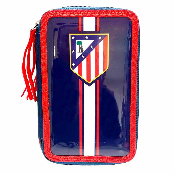 CYP BRANDS Plumier Atlético de Madrid Triple 12x6x20cm con 3 Pisos CYP BRANDS Plumier Atlético de Madrid Triple 12x6x20cm con 3 Pisos