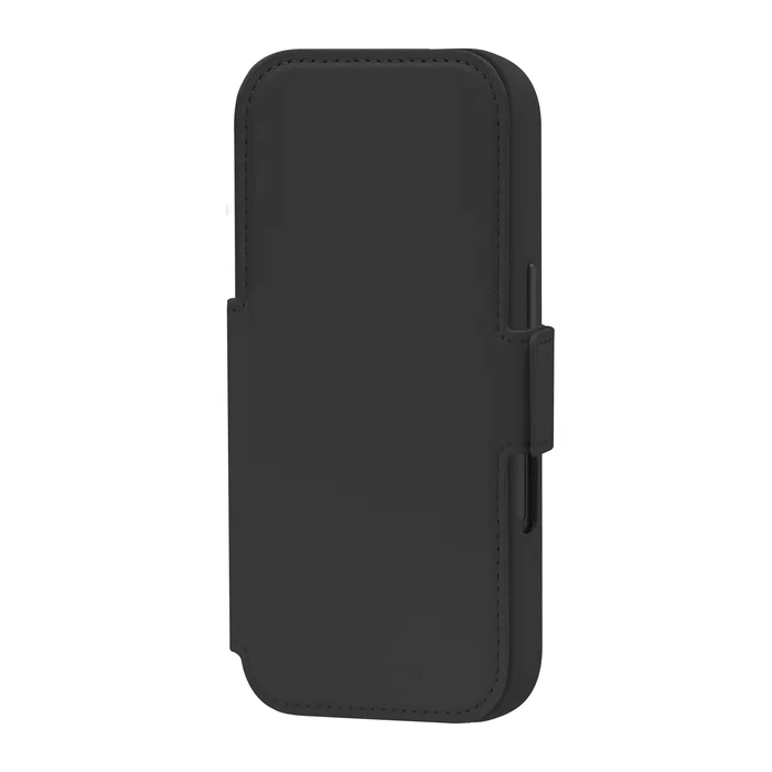 dbramante1928 Lynge MS ICON Funda Folio Negro para Apple iPhone 17 Pro con MagSafe, Bolsillo para 3 Tarjetas y Cierre Magnético