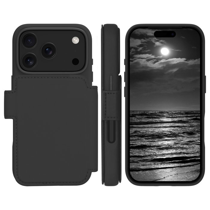 dbramante1928 Lynge MS ICON funda tipo folio para iPhone 17 Pro y iPhone 18 Pro, Negro