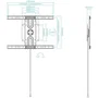 Tooq Soporte Pared TV LP3780F-R Giratorio Inclinable para Pantallas 37-80" hasta 50kg Negro