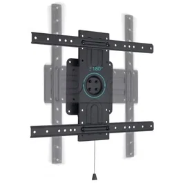 Tooq Soporte Pared TV LP3780F-R Giratorio Inclinable para Pantallas 37-80" hasta 50kg Negro