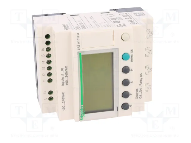SCHNEIDER ELECTRIC Zelio Logic SR2A101FU Controlador Lógico Programable Compacto