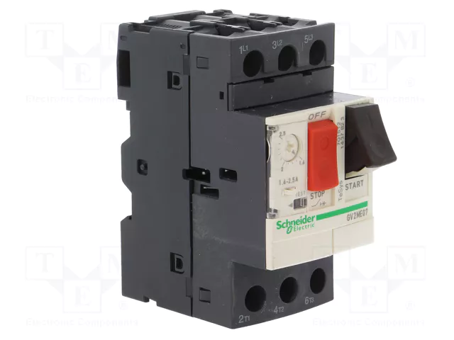 SCHNEIDER ELECTRIC GV2ME07 Interruptor motorizado 0,75kW 230÷690VAC