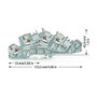 WAGO 2205-7642 Terminal de conexión Push-in CAGE CLAMP, Gris