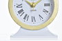 DKD Home Decor Reloj Sobremesa Negro Blanco Hierro Cristal 2 Unidades 6 x 13 x 12 cm
