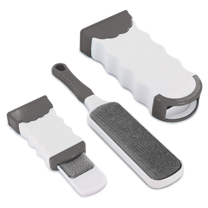 Je cherche une Idee Set de 2 Cepillos Quita-Pelusa con Estuche de Depósito