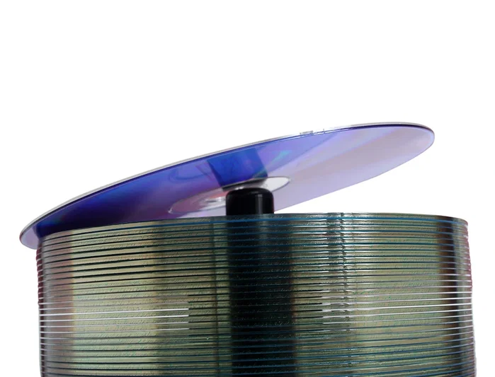 Q-connect CD-R con Superficie 100% Imprimible para Inkjet, Capacidad 700MB, Duración 80min, Velocidad 52x, Bote de 50 Unidades