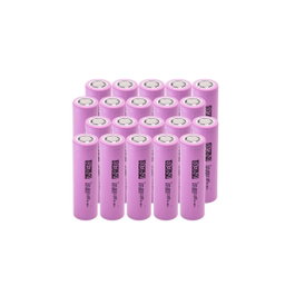 Green Cell Pack de 20 Baterías Recargables ICR18650-26H 2600mAh 3,6V