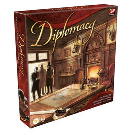 HASBRO Juego de mesa Diplomacy. Juego de estrategia militar. Edad: +12 años. Jugadores: 2-7.