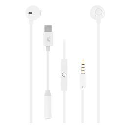 TNB SWEET & ADAPTATEUR TYPE C - Auriculares semiaurales - blanco