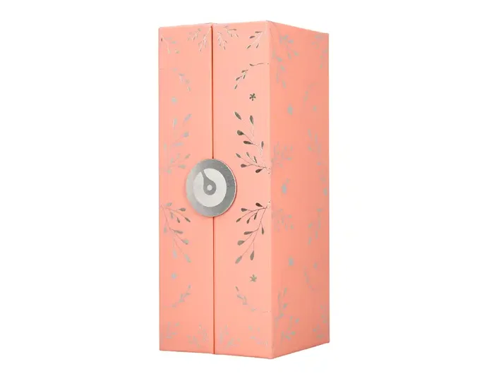 Belius Roller Bella Aluminio Rosa Tinta Negra Caja Diseño