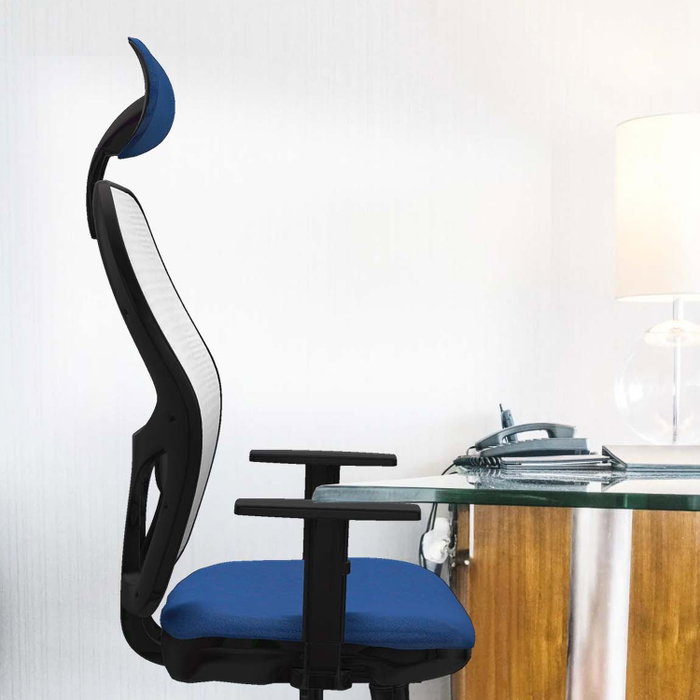 PIQUERAS Y CRESPO Silla de oficina Jorquera con mecanismo Sincro/Traslack Pistacho y Blanco PIQUERAS Y CRESPO Silla de oficina Jorquera con mecanismo Sincro/Traslack Pistacho y Blanco