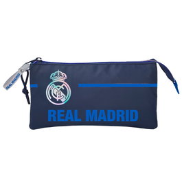 CYP BRANDS Portatodo Triple Real Madrid - Organizador de viaje o almacenamiento, 230 x 130 x 30 cm
