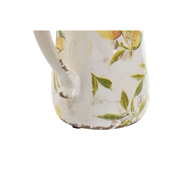 DKD Home Decor Jarra de Gres Colección Limón Amarillo