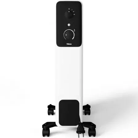 Tristar Radiador de Aceite KA-5377, 1500W, 7 Elementos Caloríficos, 3 Potencias Seleccionables, Termostato Ajustable, Blanco