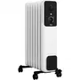 Tristar Radiador de Aceite KA-5377, 1500W, 7 Elementos Caloríficos, 3 Potencias Seleccionables, Termostato Ajustable, Blanco