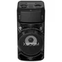 LG Altavoz Bluetooth XBOOM RNC5 con luces LED, karaoke, efectos DJ, micrófono, USB y mando - 3 altavoces (2.0, 8' Woofer)