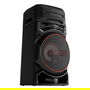 LG XBOOM RNC5 - Altavoz de fiesta con Bluetooth, Sistema de sonido 2.0 canales, Woofer de 8" (20,3 cm), Iluminación LED, USB, Radio FM/DAB+, Negro