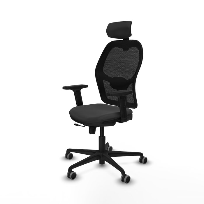 PIQUERAS Y CRESPO Silla de oficina Jorquera Gris oscuro y Negro PIQUERAS Y CRESPO Silla de oficina Jorquera Gris oscuro y Negro